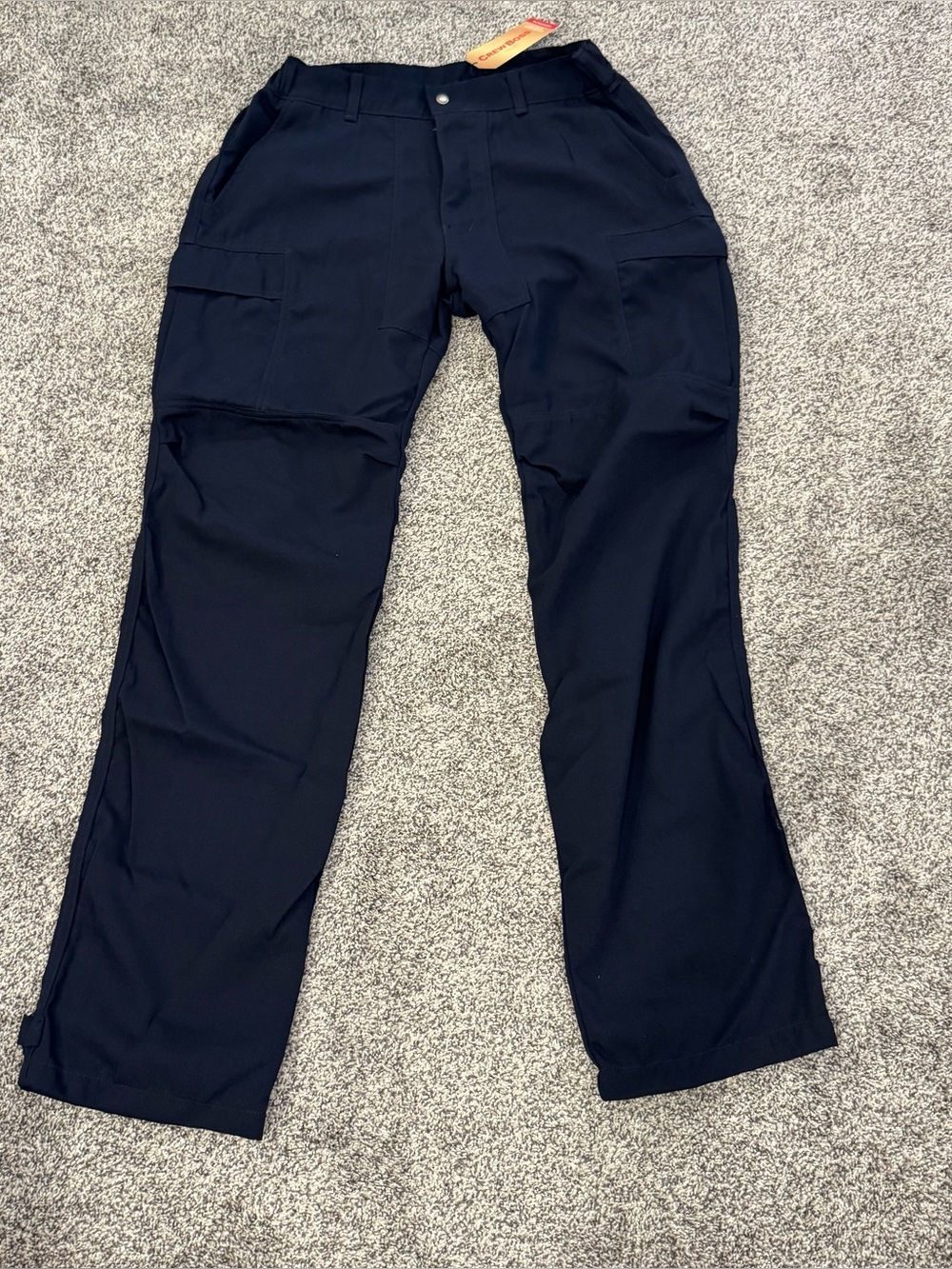 36X36 Crew Boss Dual Complete Elite 7.0 Tecasafe PLUS Men's Dark Navy Work Pants